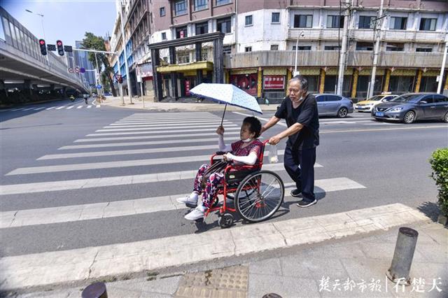 |风景旧曾谙，多年不细看，老夫妻推轮椅一日游武汉