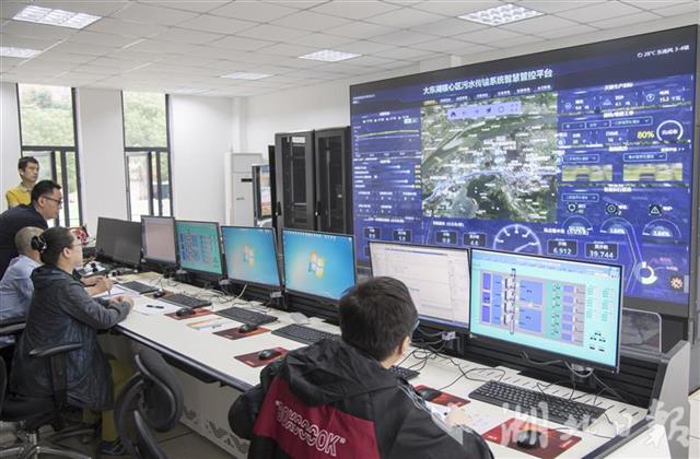 |大东湖污水深隧工程主隧道通水
