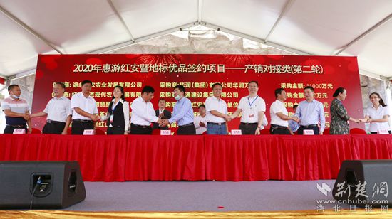 |线上线下齐发力 红安“地标优品”拿下超10亿大单