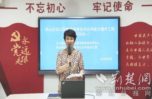 |洪山区开展幼教信息技术应用能力提升培训