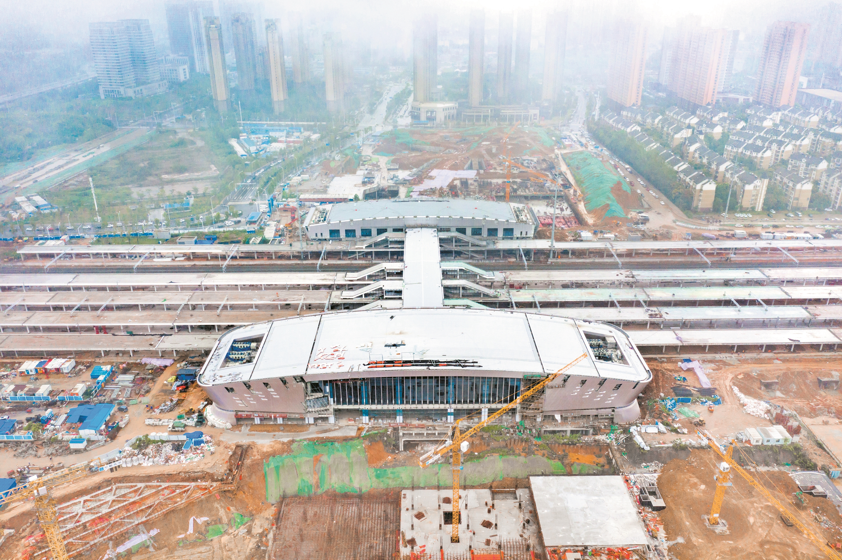 |武汉东站露芳容