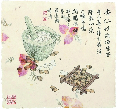 知名画家立志做中医药事业"公益宣传员" 抗疫"清肺排毒汤"21味药材搬