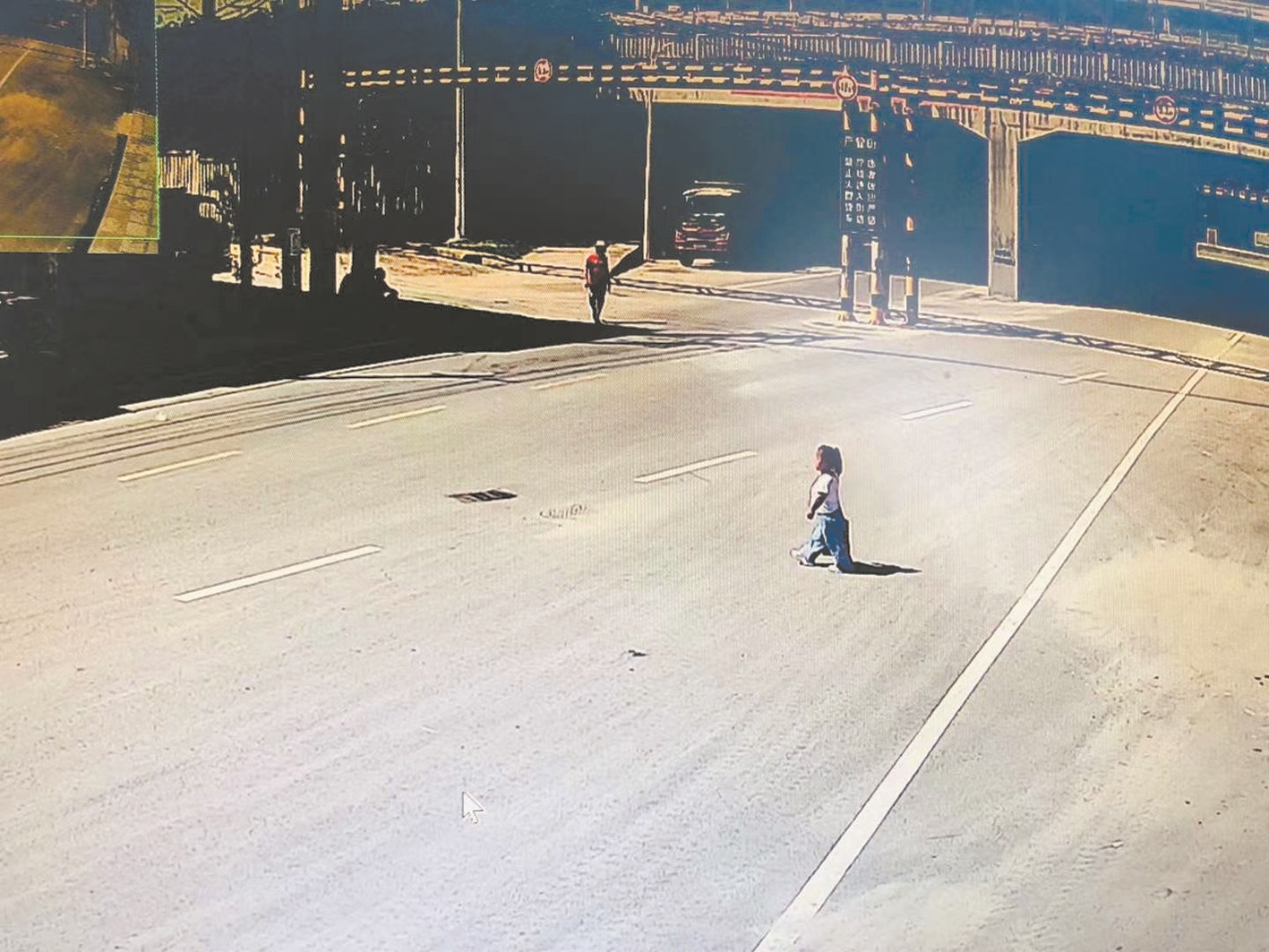 |1.12米残疾女子生病后离家出走 监控显示登上了来汉火车