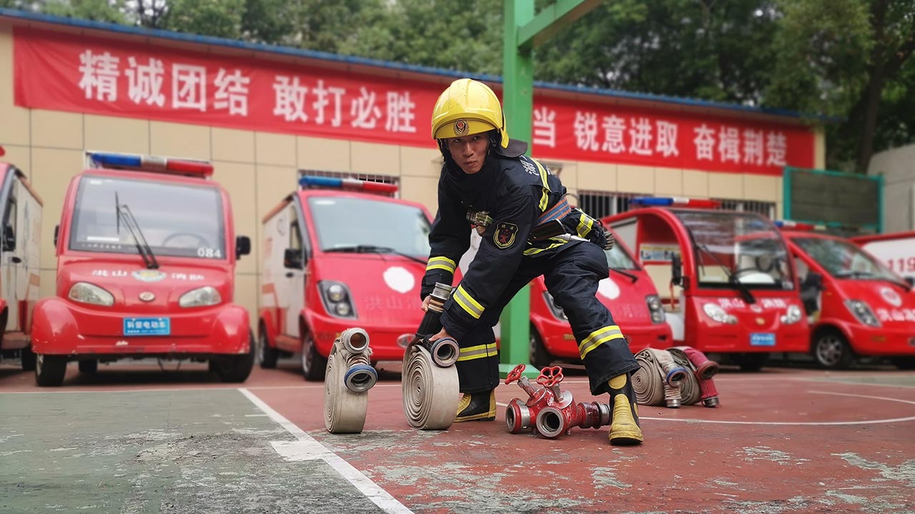 |【回放】开学第一课，走进消防警营