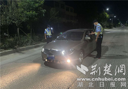 |枣阳警方持续开展夜间酒驾整治