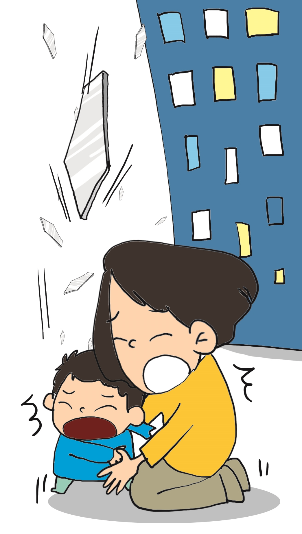 |3岁娃被坠落物砸中身亡 二审物业被判担全责