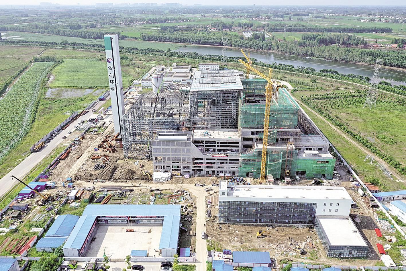 |湖北13座焚烧发电厂建设进入全面冲刺