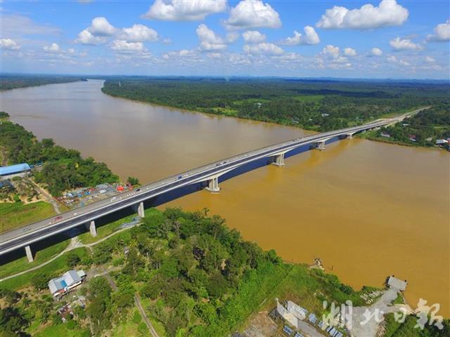 |湖北建桥军团建成今年首个海外项目 “中马友谊桥”马来西亚特大桥通车