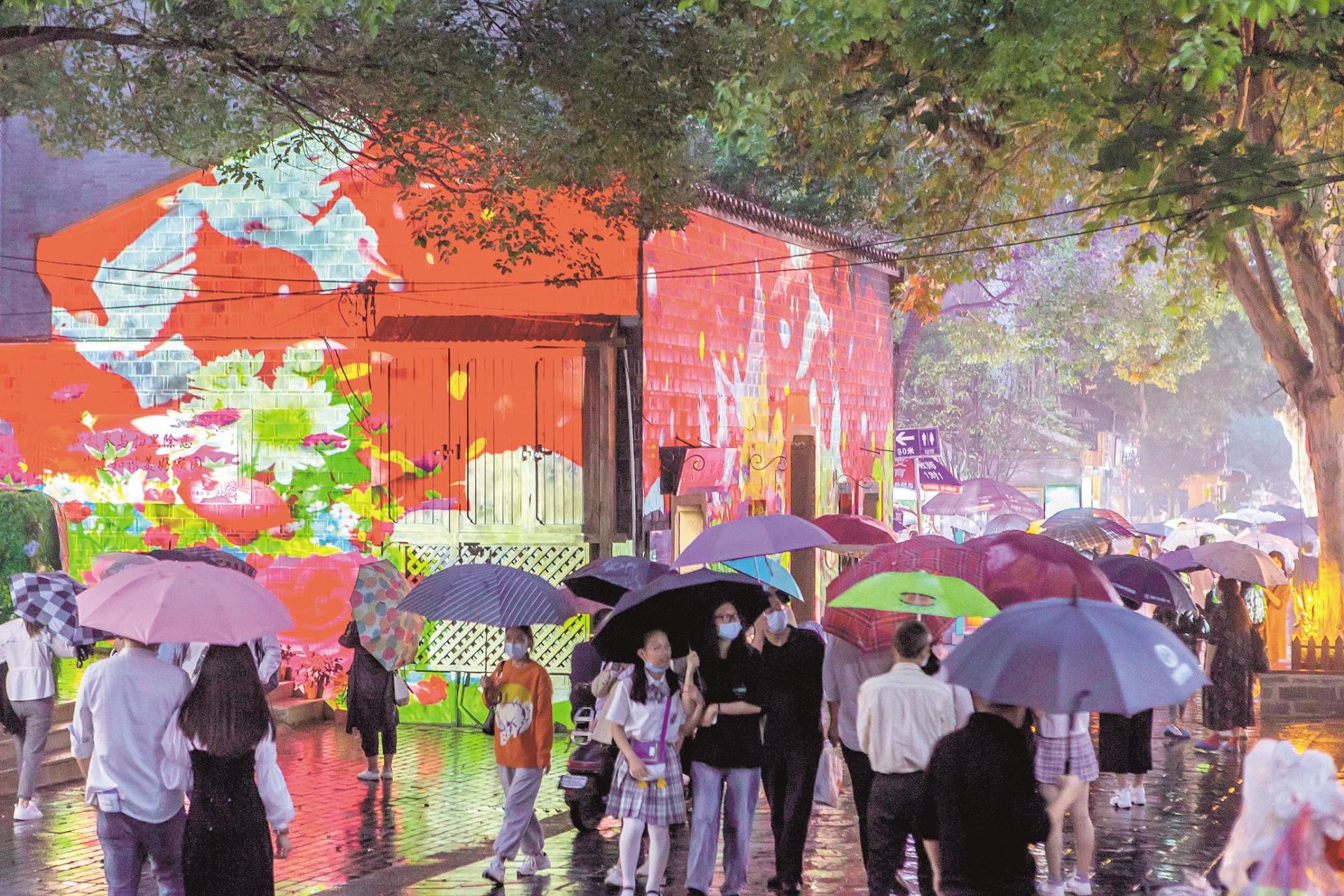 |昙华林光影节热闹非凡