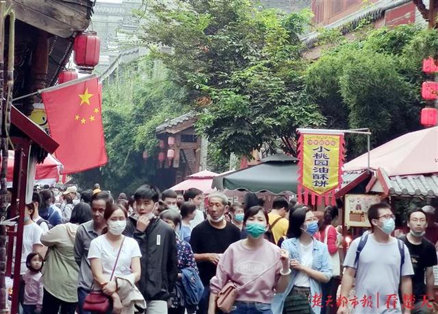 |武汉园博园开放免费预约旅游，吸引了更多外地游客