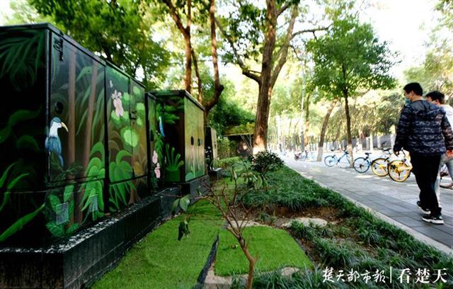 |漂亮！一画一景融入街头景观，200余个手绘配电箱柜陆续亮相江岸街头