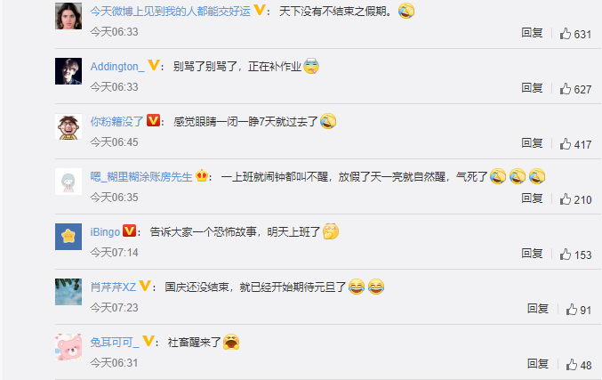 |【10月8日】神评论|国庆还没结束，已经开始期待元旦了