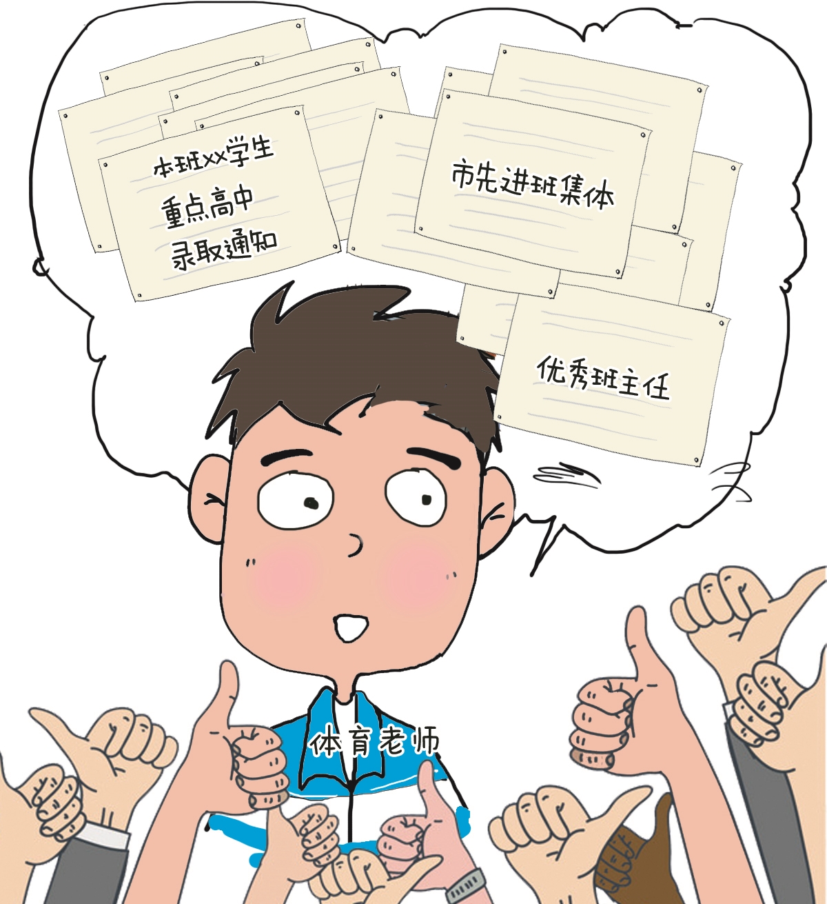 |体育老师当班主任，靠谱吗 管理班级各有妙招 有的还带出“市先进班集体”