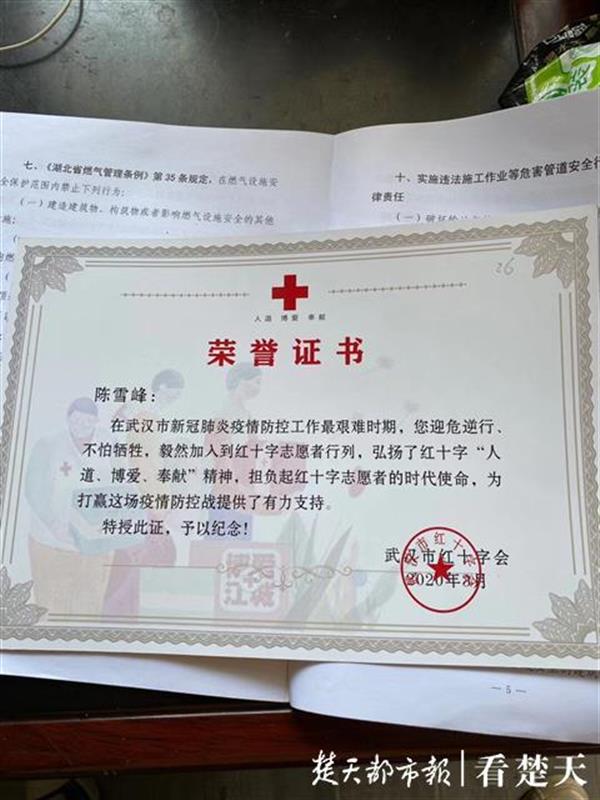 |参与两家方舱医院建设，志愿者陈雪峰盼儿子以后来武汉上大学