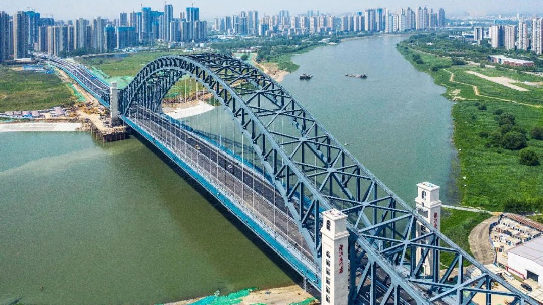最新网红打卡地武汉第七座汉江大桥汉江湾桥正式通车