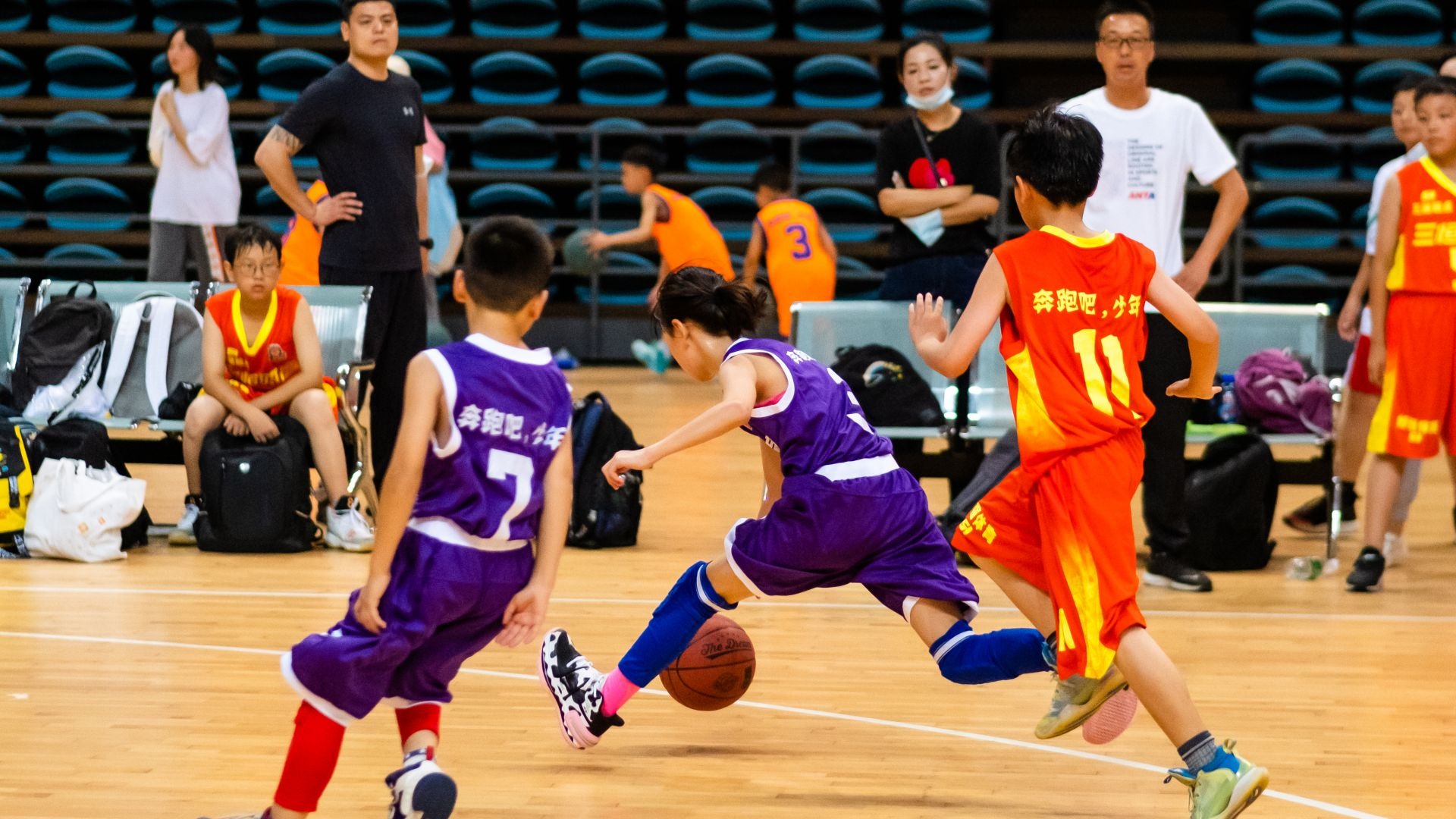 奔跑吧少年！全国“苗苗杯”小篮球赛湖北赛区荆州站成功举办​