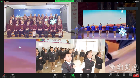 中英三校小学生同唱北京冬奥歌曲《2022相约北京》.png.png