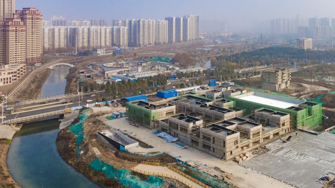 湖北省海綿化改造工程沙湖港項目主體完工