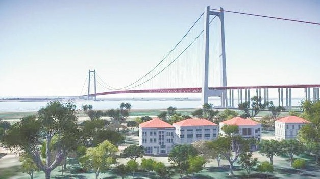 汉南长江大桥今年10月开工