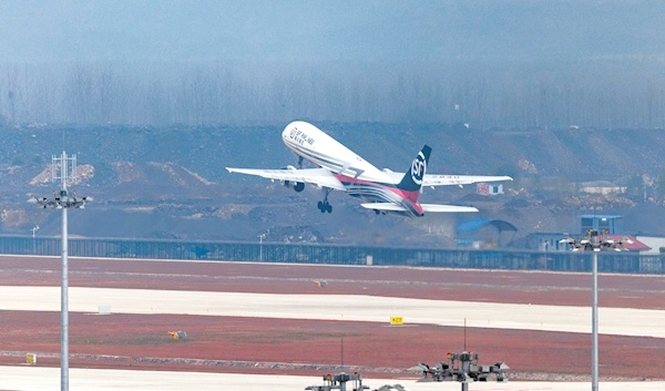 鄂州花湖機場完成全國首次全貨機機型試飛