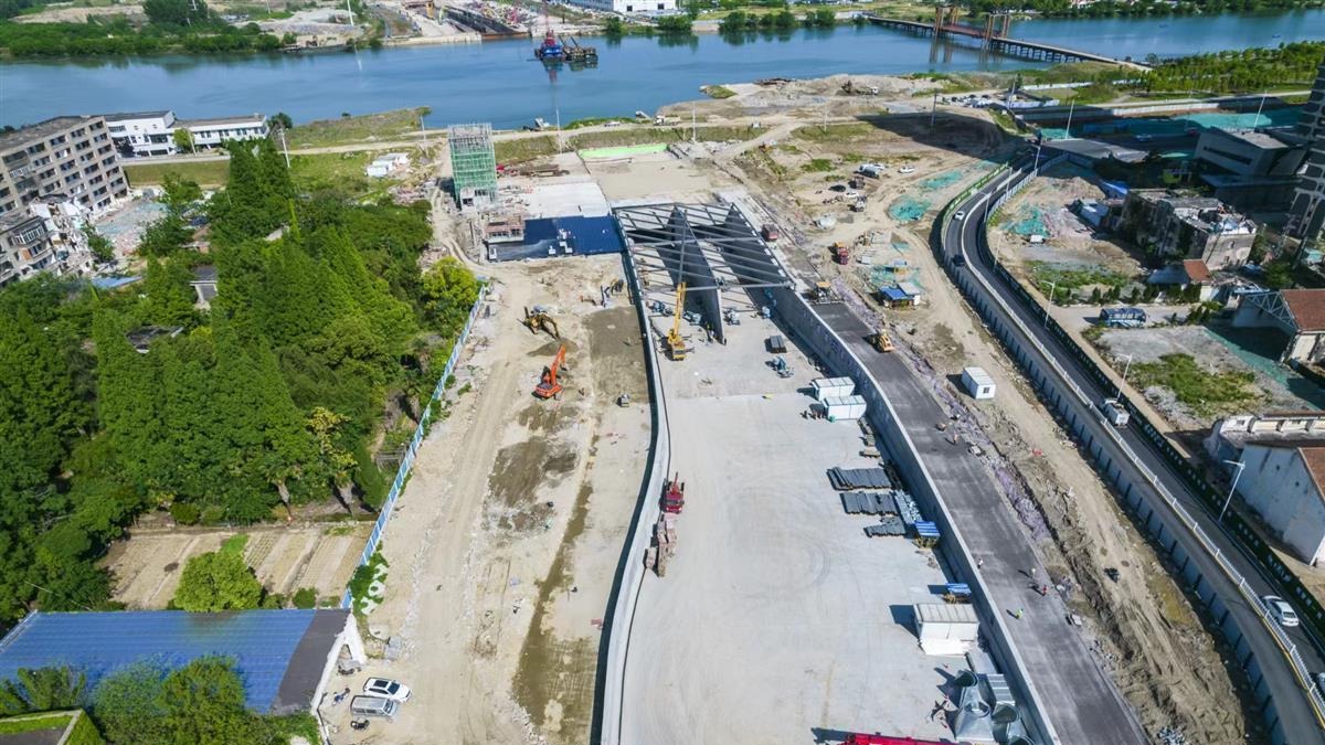 汉江首条沉管隧道冲刺7月贯通