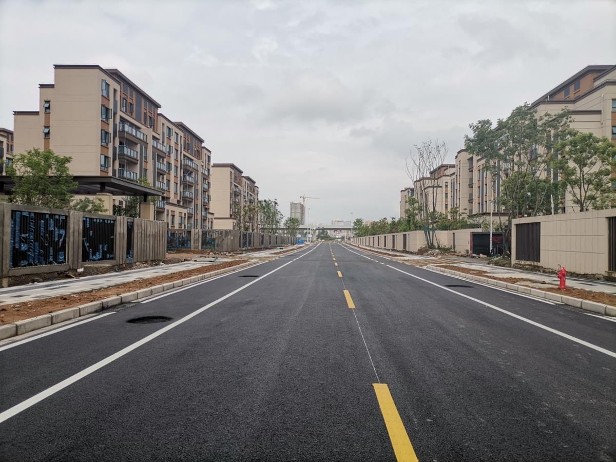 武汉临空港新城一批道路通车