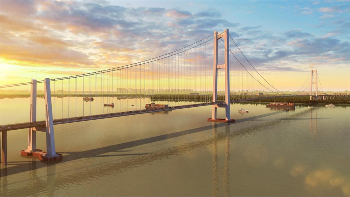 世界最大跨度悬索桥正式开工建设