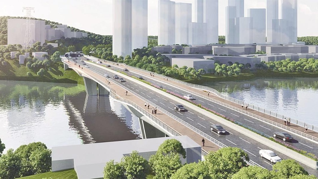 宜昌黄柏河大桥重建设计方案公示