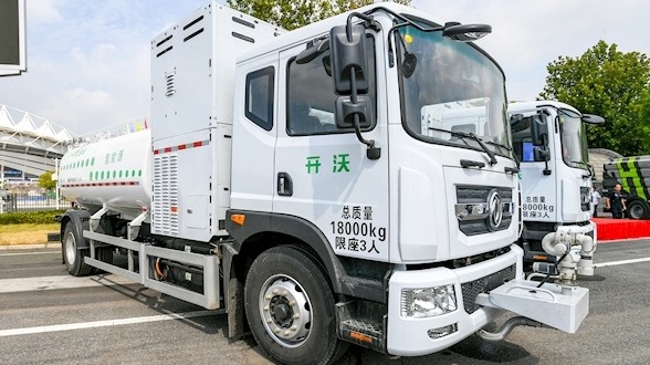 武漢環衛作業用上氫能源車