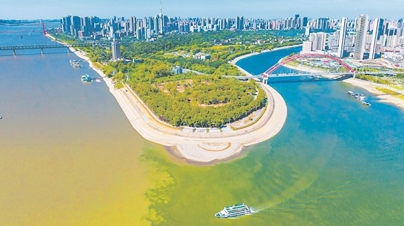 长江武汉段现1954年以来历史同期最低水位