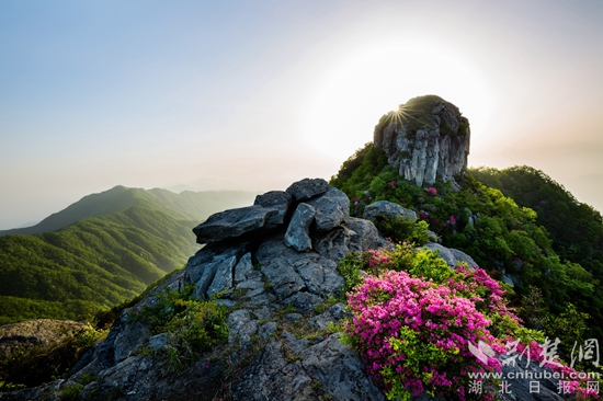 朝暉開眾山（英山縣草盤地鎮(zhèn)大溝村簍子石風(fēng)景區(qū)）.jpg