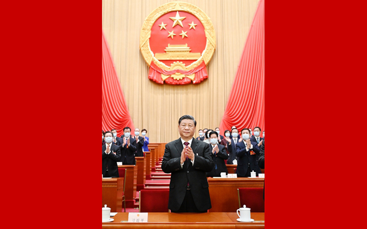 習近平全票當選為國家主席中央軍委主席