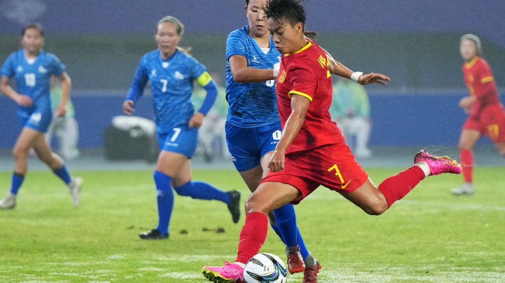 杭州亚运会：中国队16比0胜蒙古国队