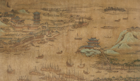 文博日历丨500多年前的武汉“航拍图”长这样