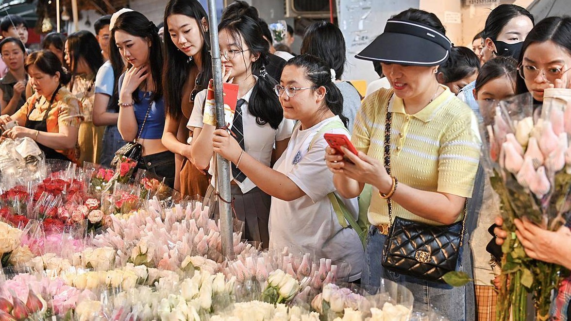 “母亲节”带热鲜花市场