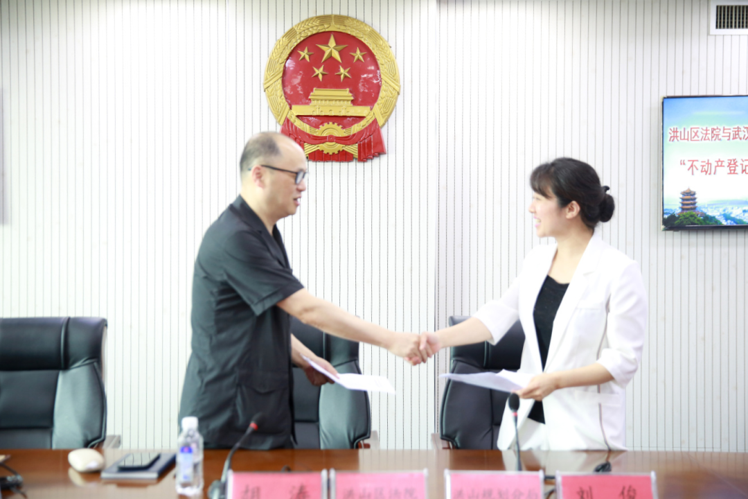 荆楚雷霆2024武汉行动洪山区法院开启“不动产登记+司法查控”新模式！(图3)