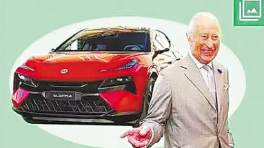 英国国王买了辆电动汽车，武汉造！