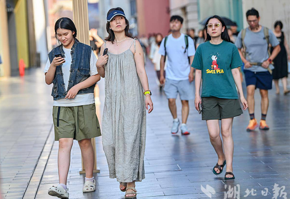 武汉高温袭来