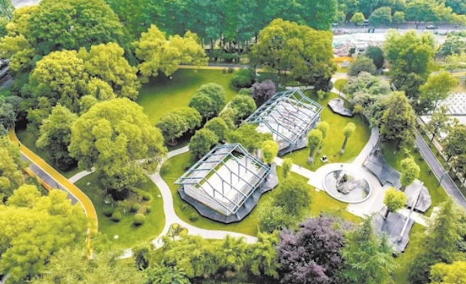 废弃加油站变绿色驿站