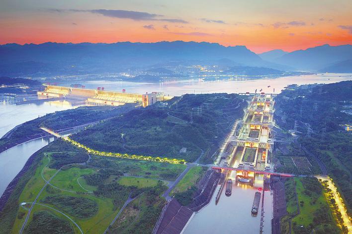 三峡枢纽7个月通过量同比上升15.3%