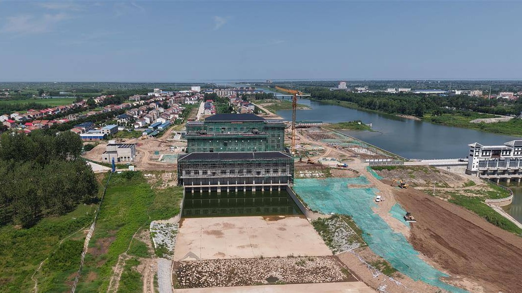 江湖重新牵手 三条廊道清水入湖