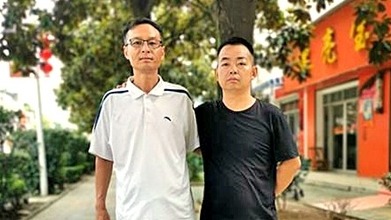 湖北兩好漢追停失控轎車勇救三人