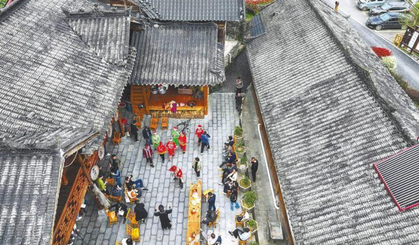 可觸可感可玩 恩施“活態(tài)古村”年引十萬客