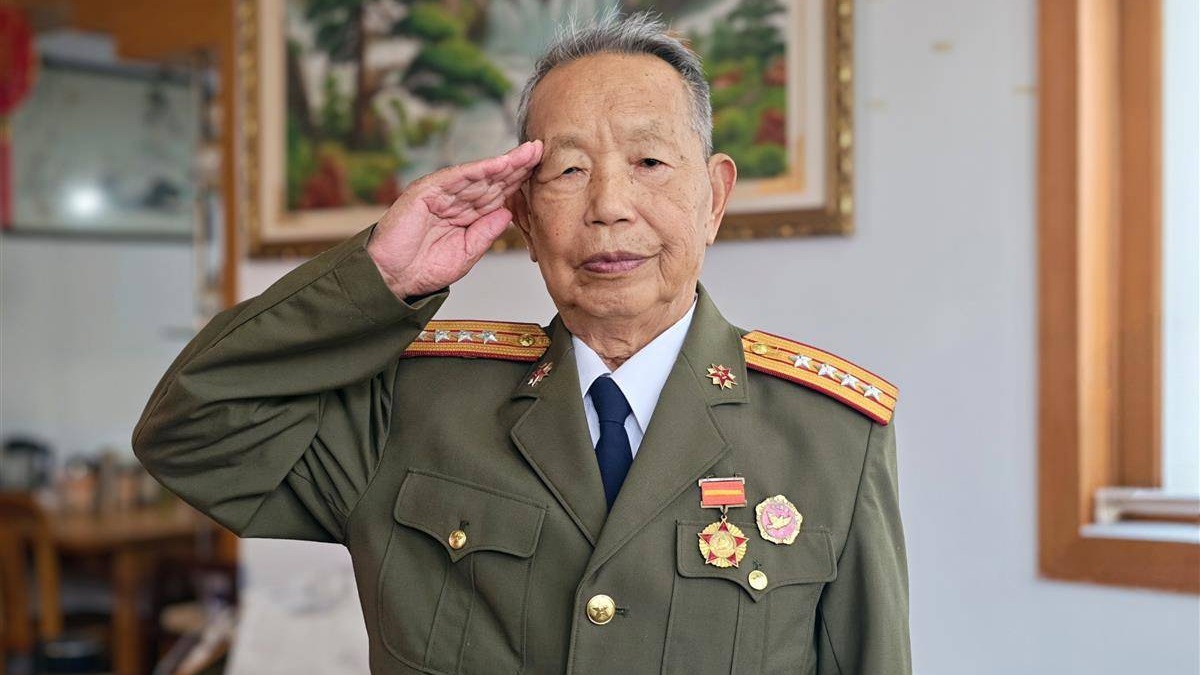 90岁抗美援朝老兵方德旭:驻守“三八线”240多天
