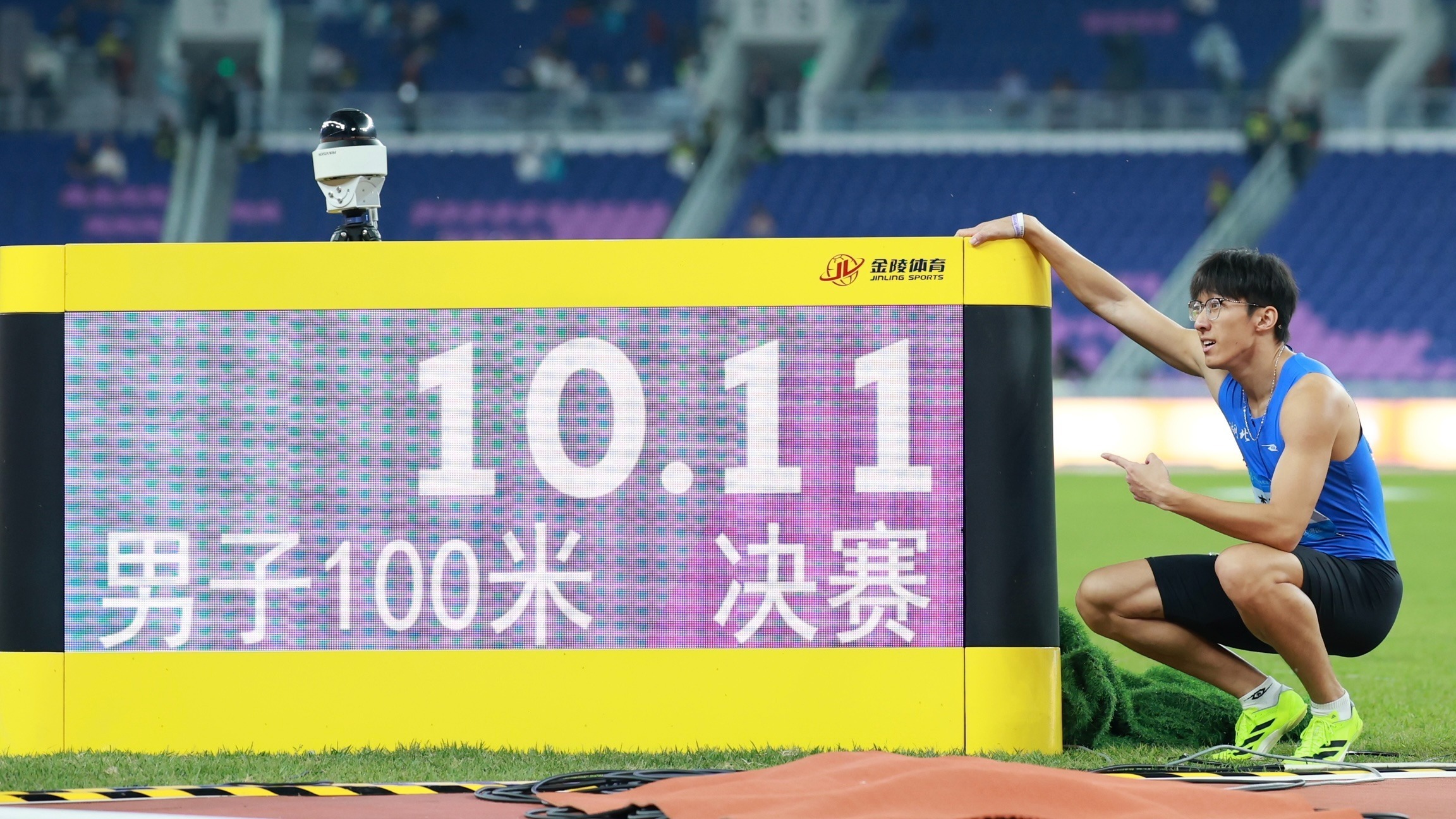 李澤洋成為全運會首位“00后”男子百米冠軍