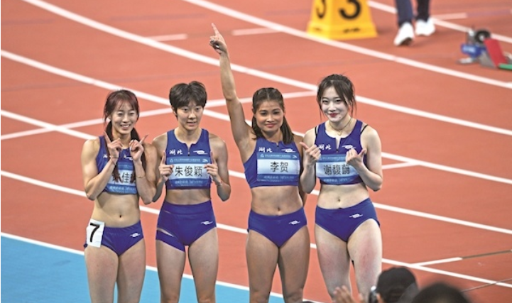 4×100接力 湖北喜获双金