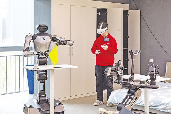 自主可控机器人仿真实训场在汉启用