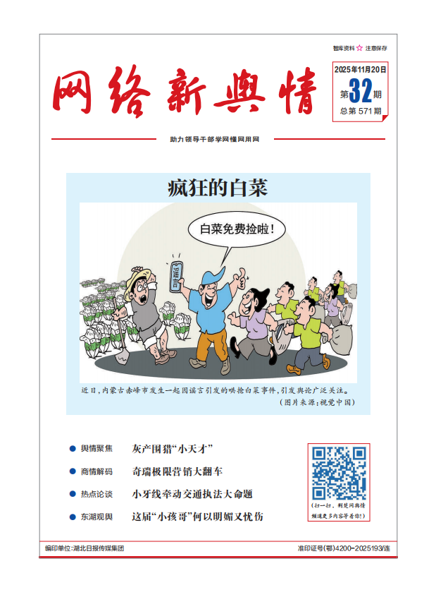 《网络新舆情》2025年第32期