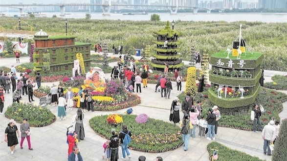 第42届武汉金秋菊展今日开幕