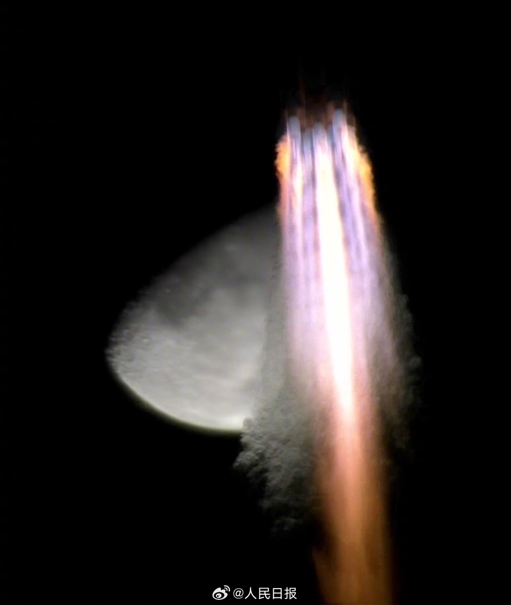 “一箭穿月”太帅了！有一种浪漫叫中国航天